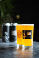 12.5 oz. Static Minds Glass